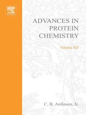 cover image of Advances in Protein Chemistry